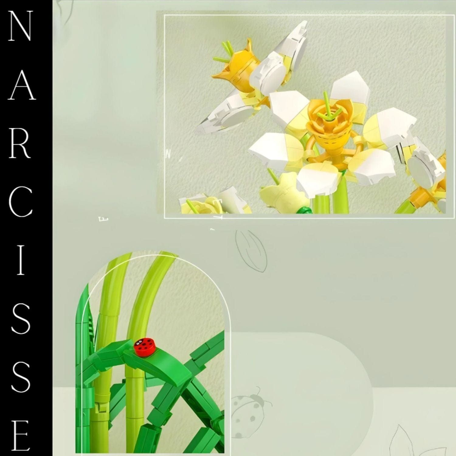 Narcissus 3D model Pièces d'Exceptions Nature | Pot de Narcisses