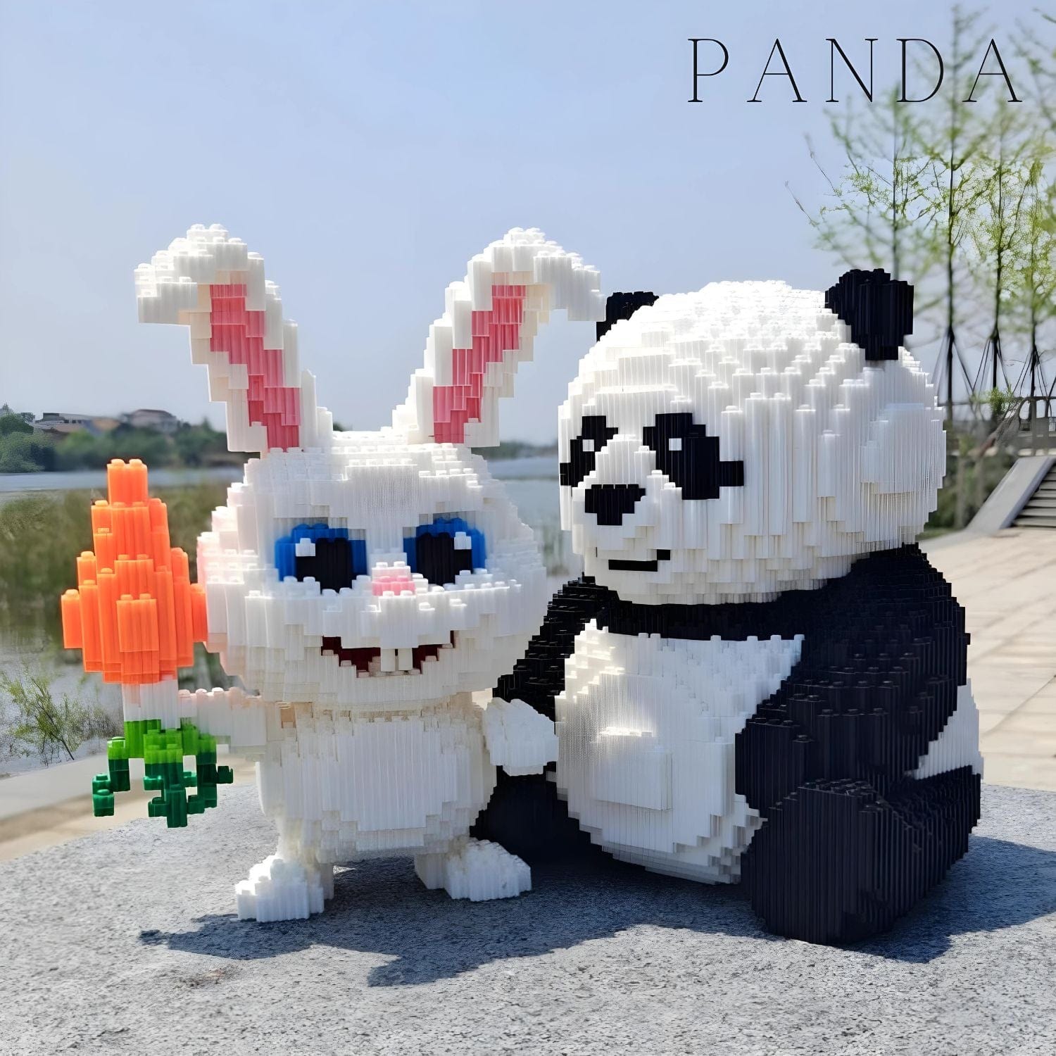 Panda en 3d Pièces d'Exceptions Animaux | Panda Géant