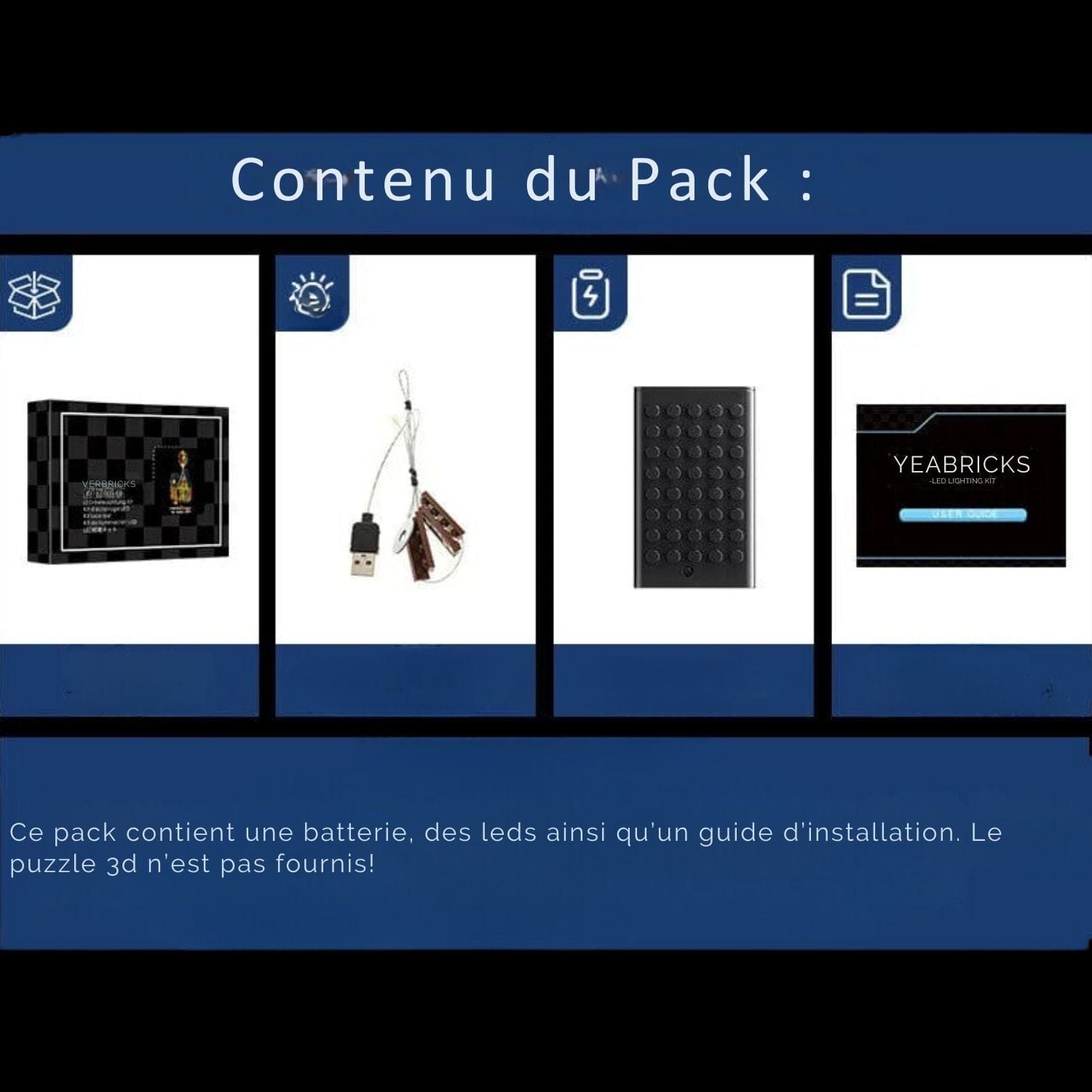 Pièces d'Exceptions Accessoire | Pack lumineux Peugeot 9X8 : Le Mans
