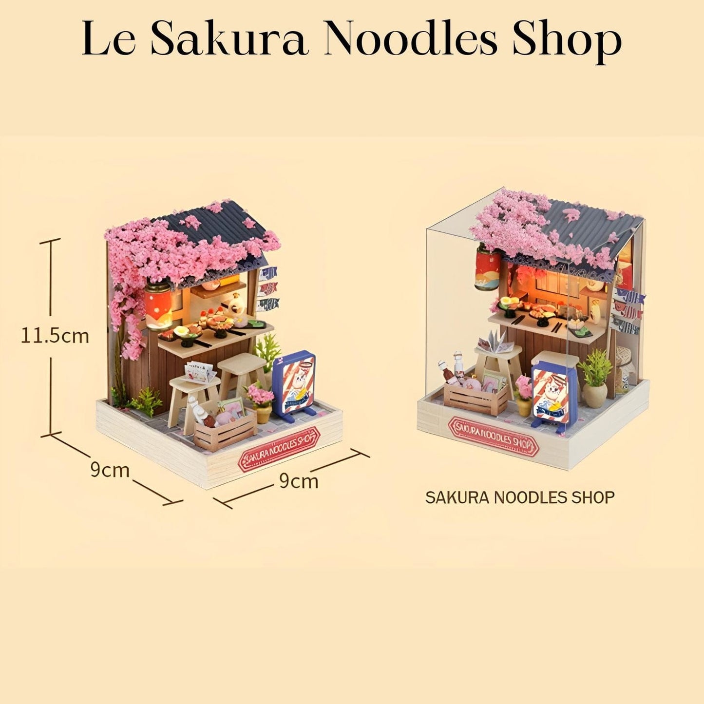 Pièces d'Exceptions Monde Miniature | Le Sakura Noodle Shop