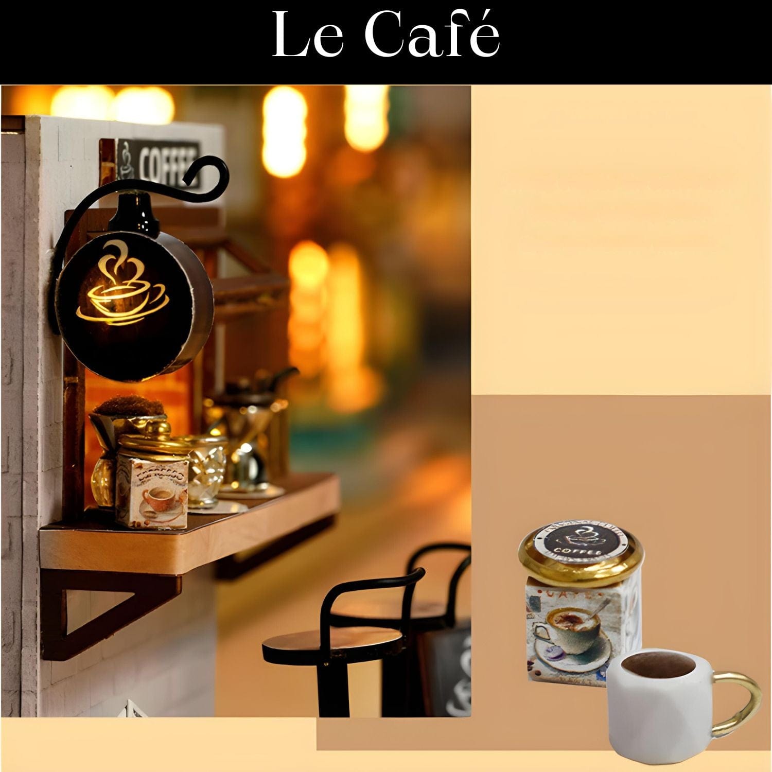 Pièces d'Exceptions Monde Miniature | Le Café