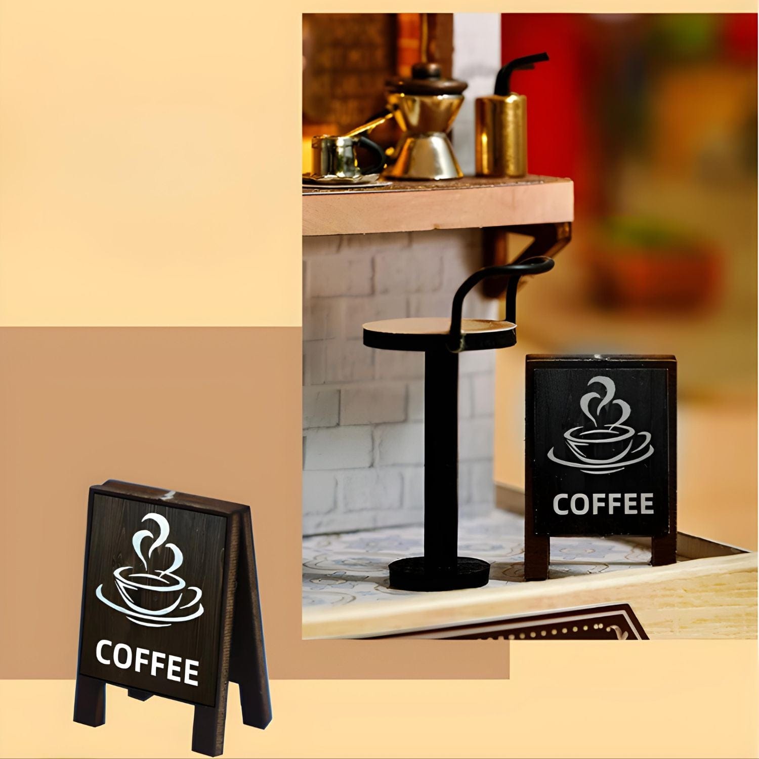 Pièces d'Exceptions Monde Miniature | Le Café