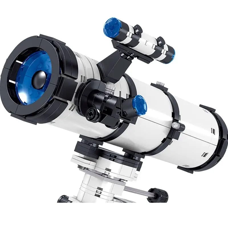Pièces d'Exceptions 751PCS Creative Technology Astronomical Telescope Building Block Aerospace Educational Assemble Bricks Toy Desk Decor Kids Gift