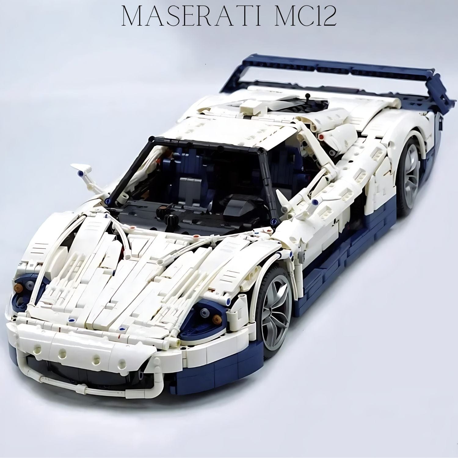 Pièces d'Exceptions New Moc 152095 Technical Super Sport Car Hypercar MC12 Scale 1:8 Model Building Blocks Brick Puzzle Toys Birthday Gifts For Kids
