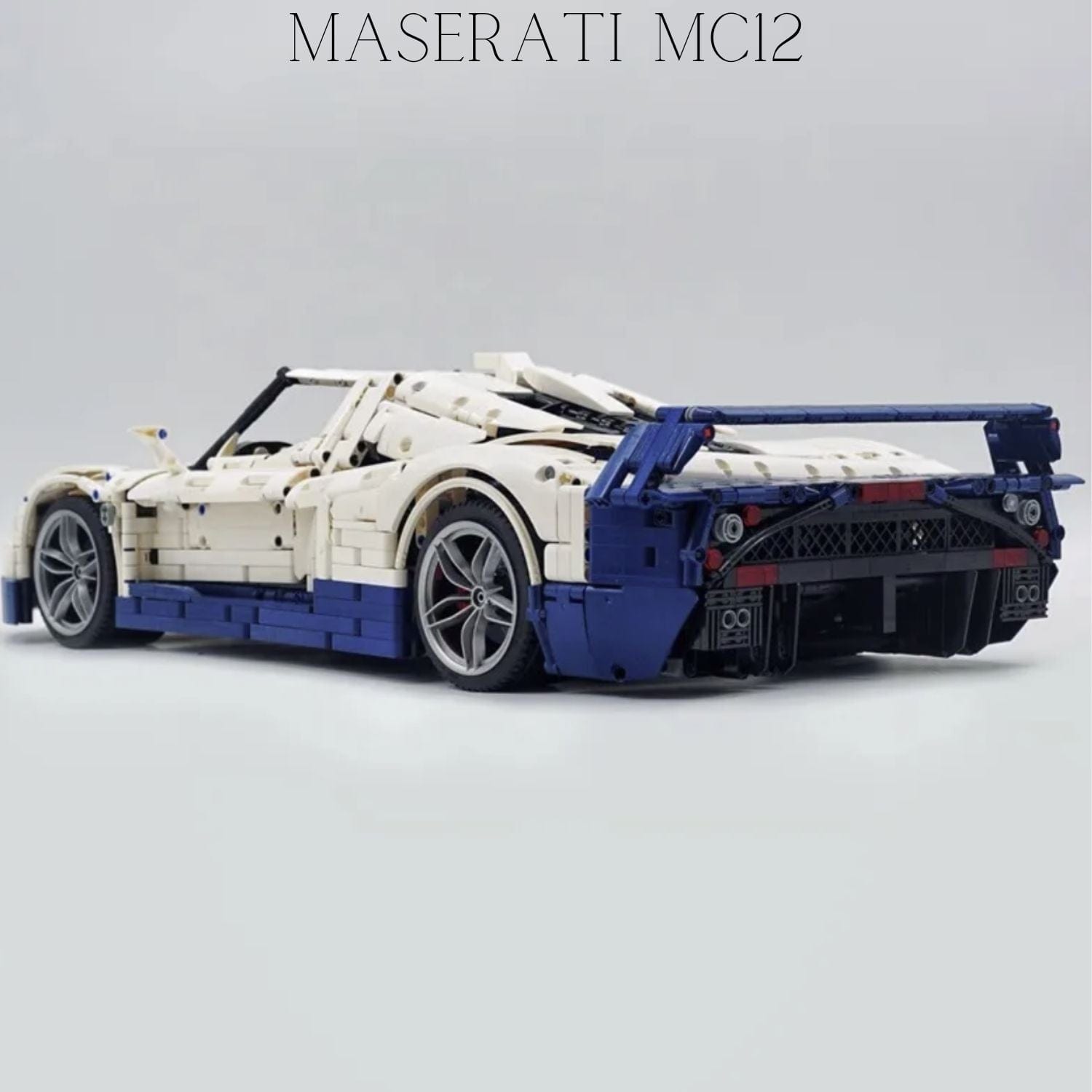 Pièces d'Exceptions New Moc 152095 Technical Super Sport Car Hypercar MC12 Scale 1:8 Model Building Blocks Brick Puzzle Toys Birthday Gifts For Kids