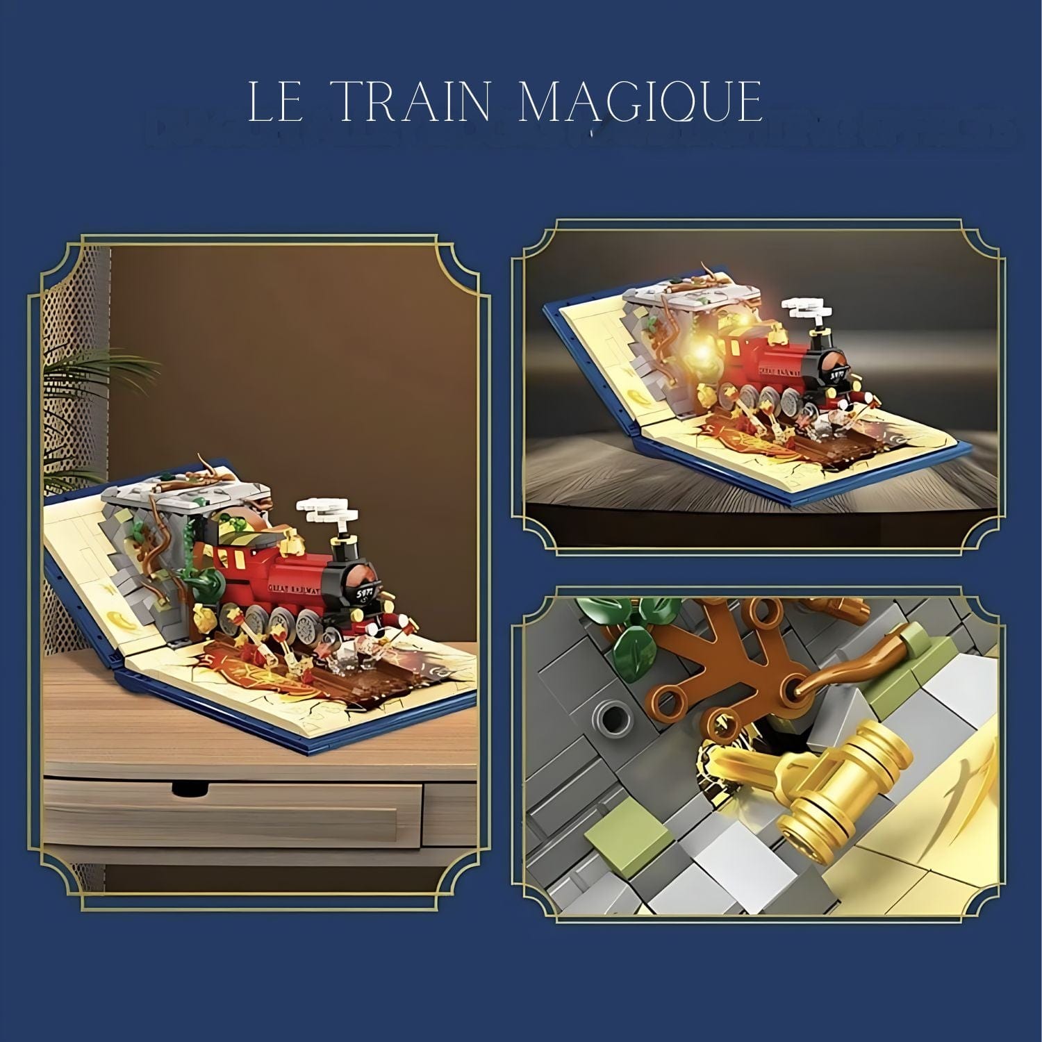 Pièces d'Exceptions Monde Miniature | Le train magique