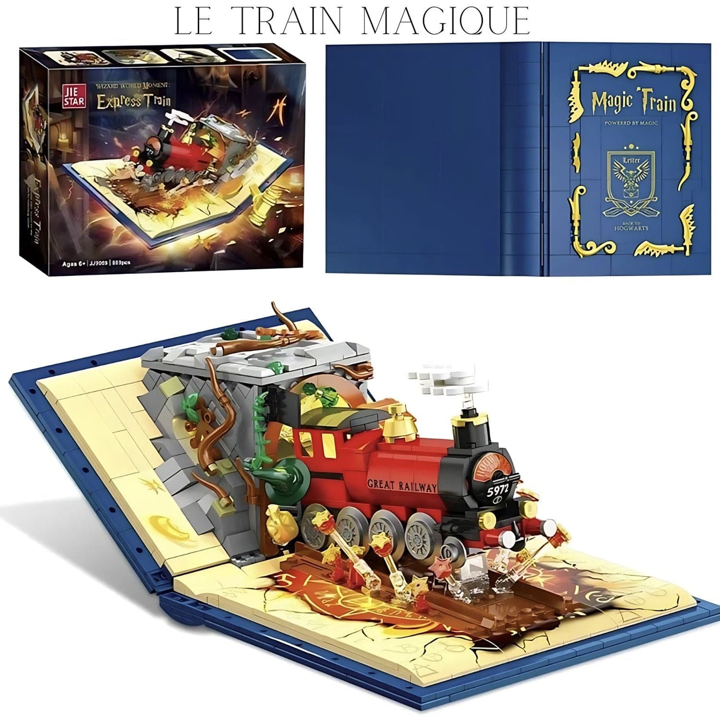 Pièces d'Exceptions Monde Miniature | Le train magique
