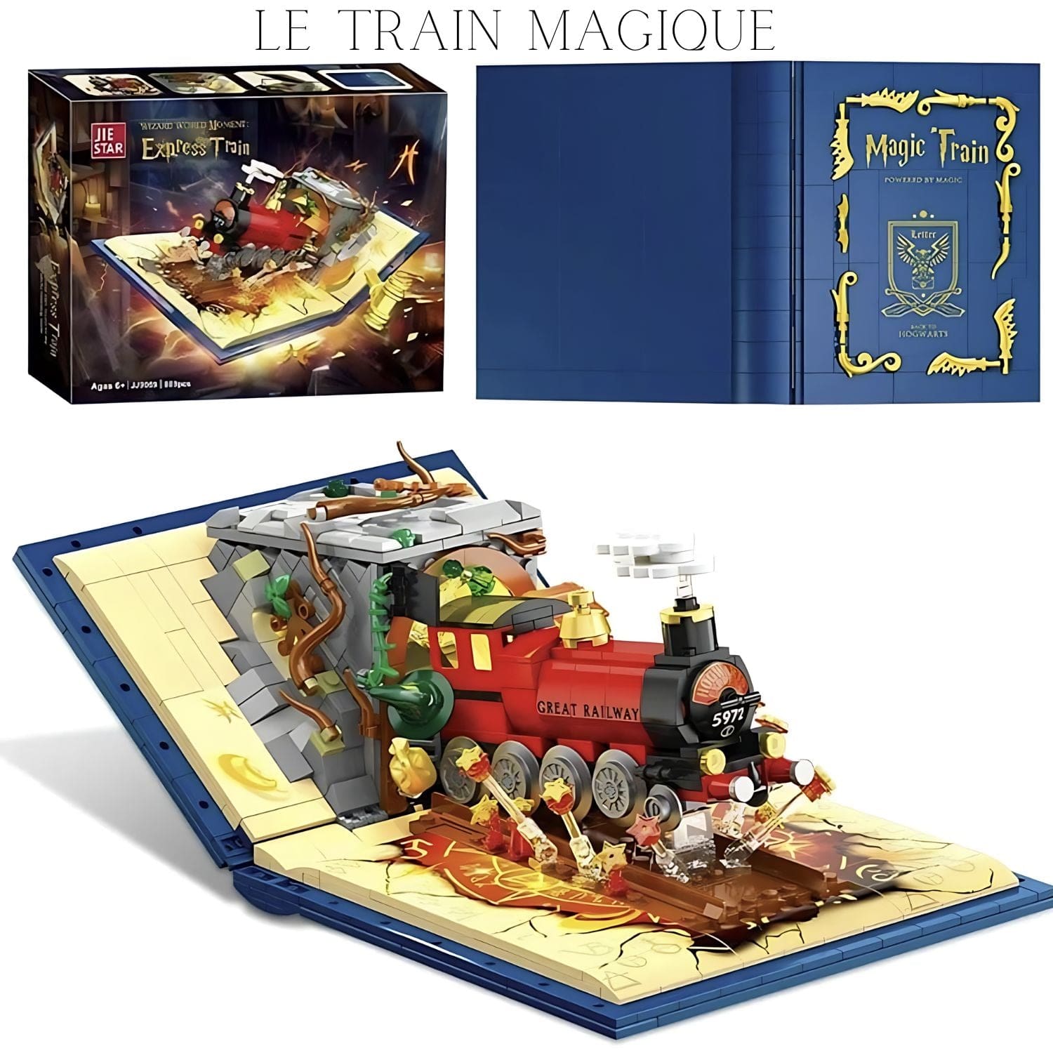 Pièces d'Exceptions Monde Miniature | Le train magique
