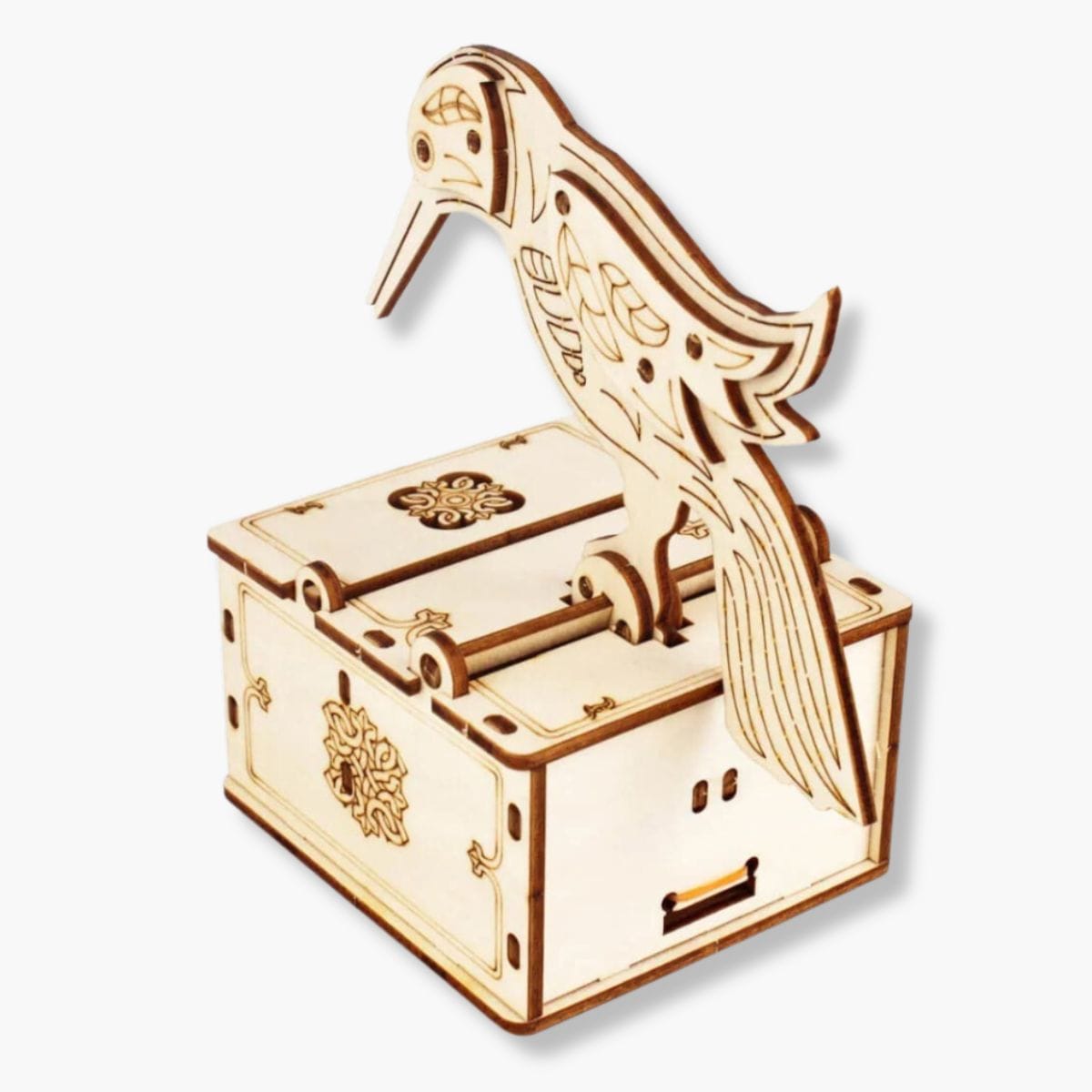 Porte cure dent Puzzle 3d Mécanique | Boite à cure dents