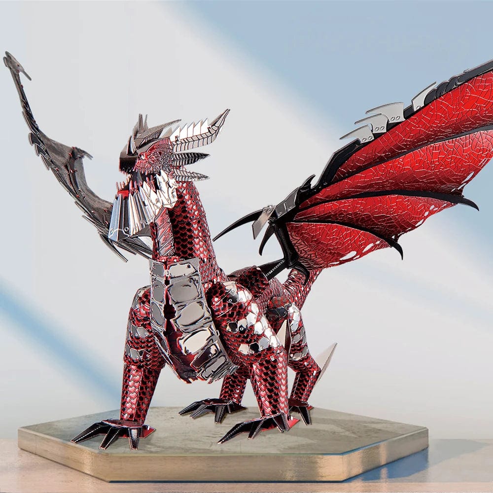 Puzzle 3d Créatures | Le Dragon Noir