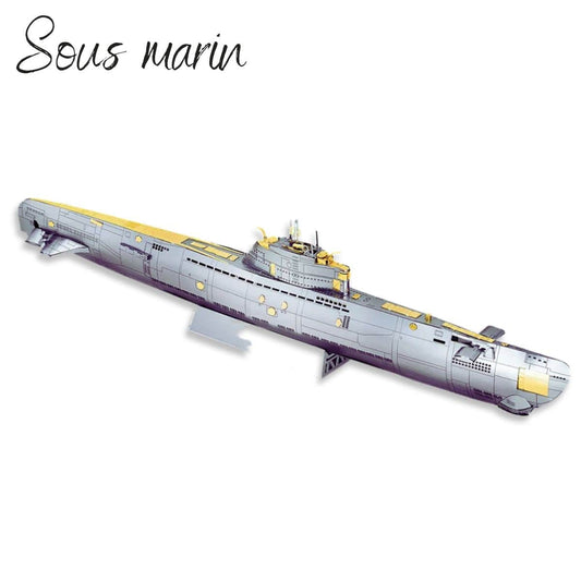 Puzzle 3d Bateau | Sous Marin
