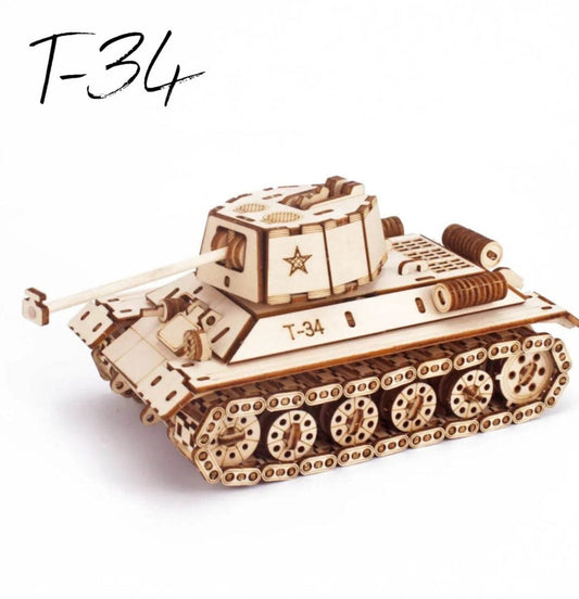Puzzle 3d Tank | T-34
