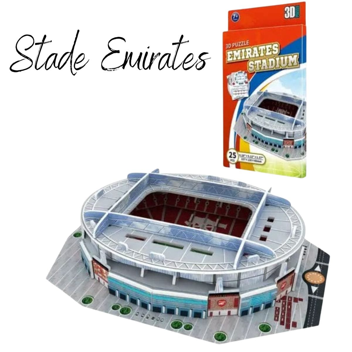 Puzzle 3d arsenal fc emirates stadium Puzzle 3d Stade de Foot | Stade Emirates