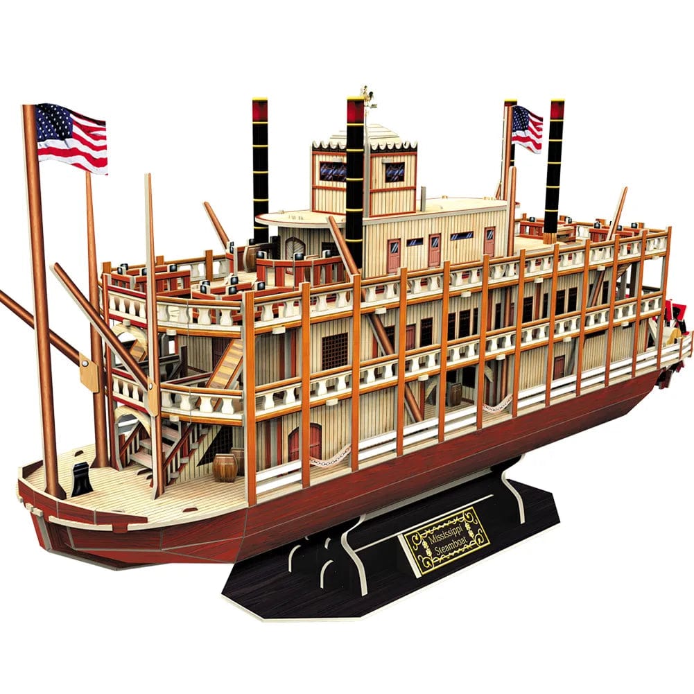 Puzzle 3D Bateau Bois Puzzle 3d Bateau | Mississippi Steamboat