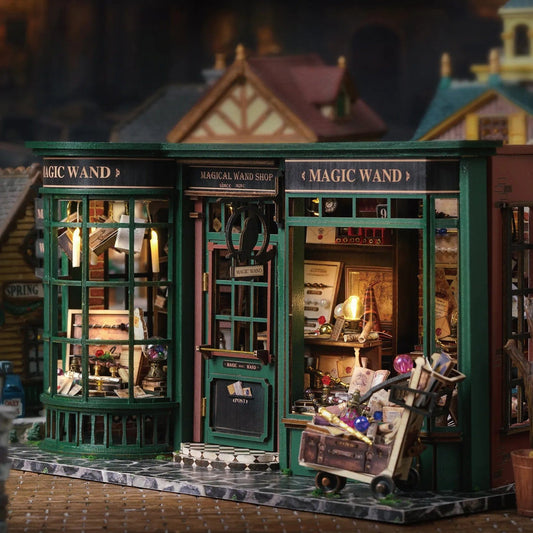 Puzzle 3D Décor| Magasin de Magie Puzzle 3d Monde Miniature | Magasin de Magie