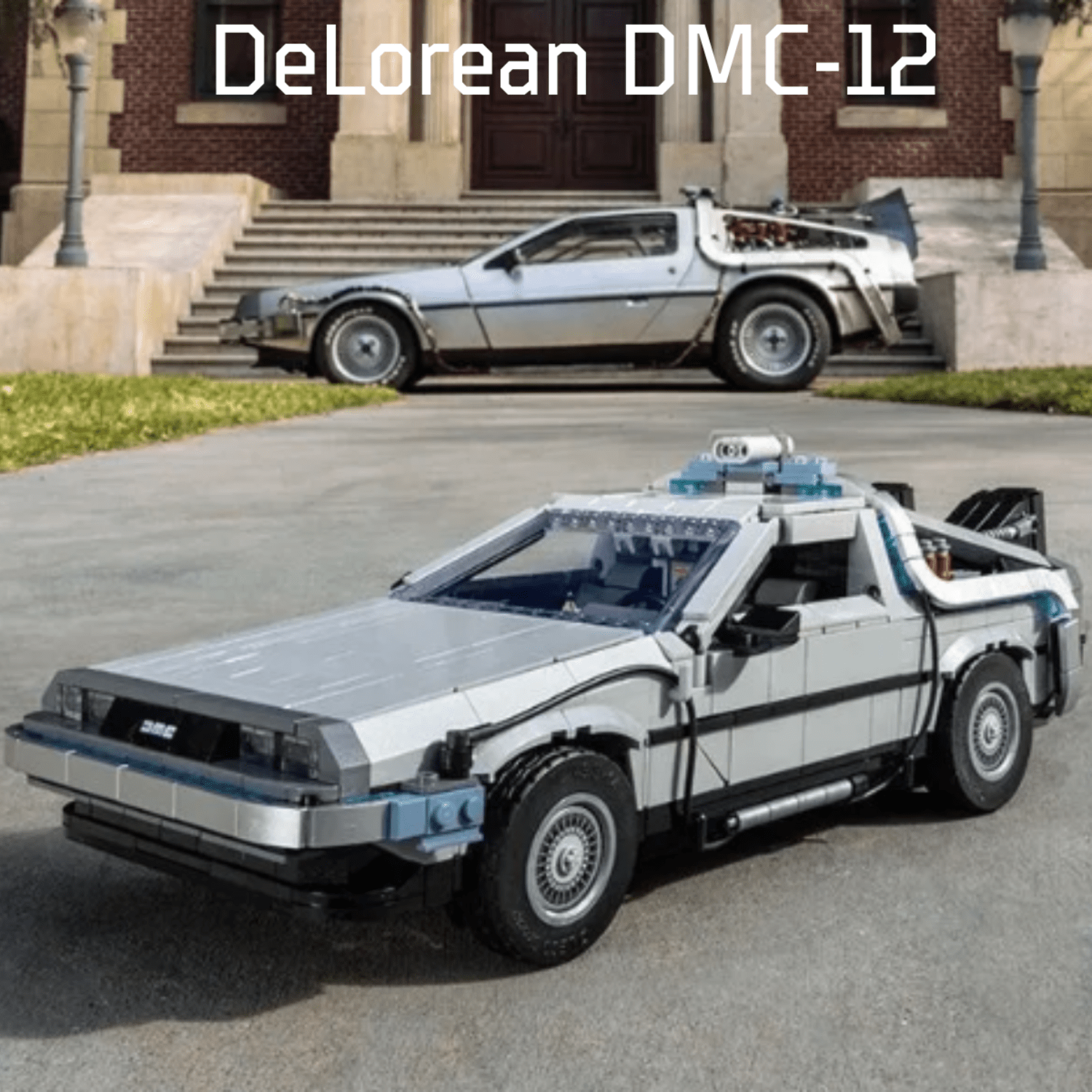 Puzzle 3d Delorean Pièces d'Exceptions Voiture | DeLorean DMC-12