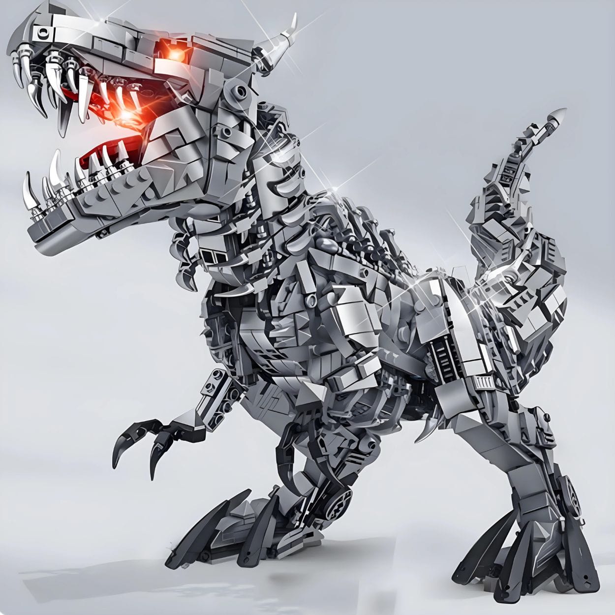Puzzle 3d Dinosaure Pièces d'Exceptions Dinosaure | T-Rex Mécanique