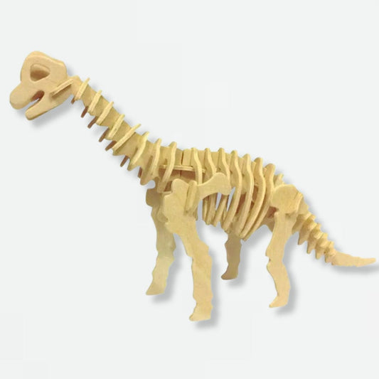 Puzzle 3D en bois brachiosaure Pièces d'Exceptions Dinosaure | Brachiosaure