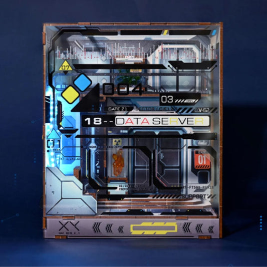 Puzzle 3D Espace | Base Spatiale Puzzle 3d Book Nook | Base Spatiale
