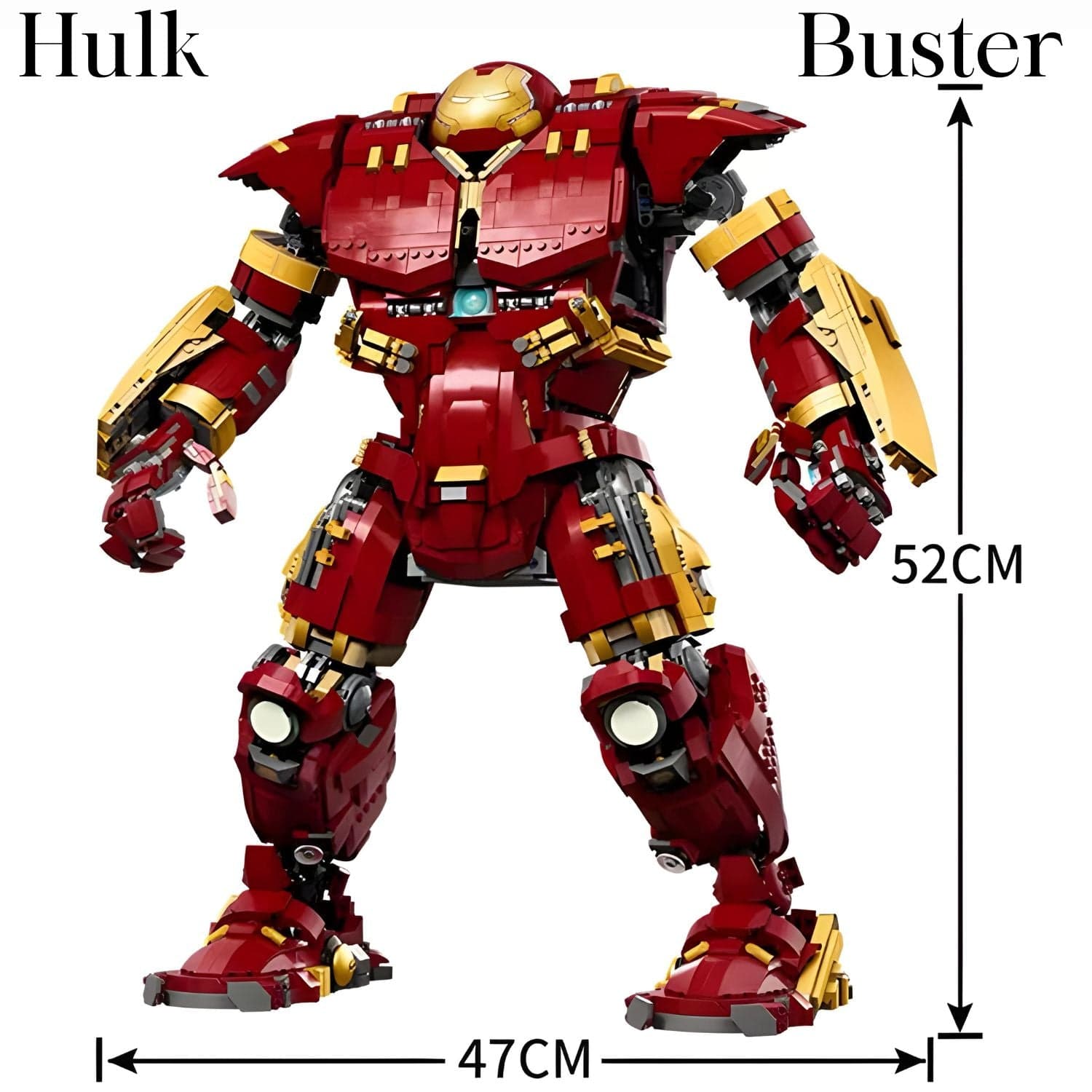 Puzzle 3D Iron Man Pièces d'Exceptions Objet iconique | Hulk Buster
