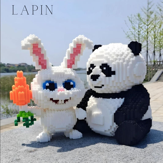 Puzzle 3d Lapin Pièces d'Exceptions Animaux | Lapin Géant