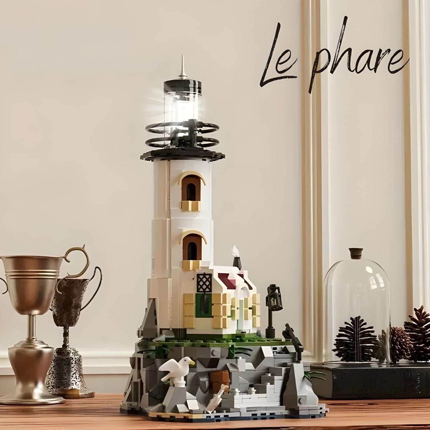 Puzzle 3D Phare Pièces d'Exceptions Monde Miniature | Le phare