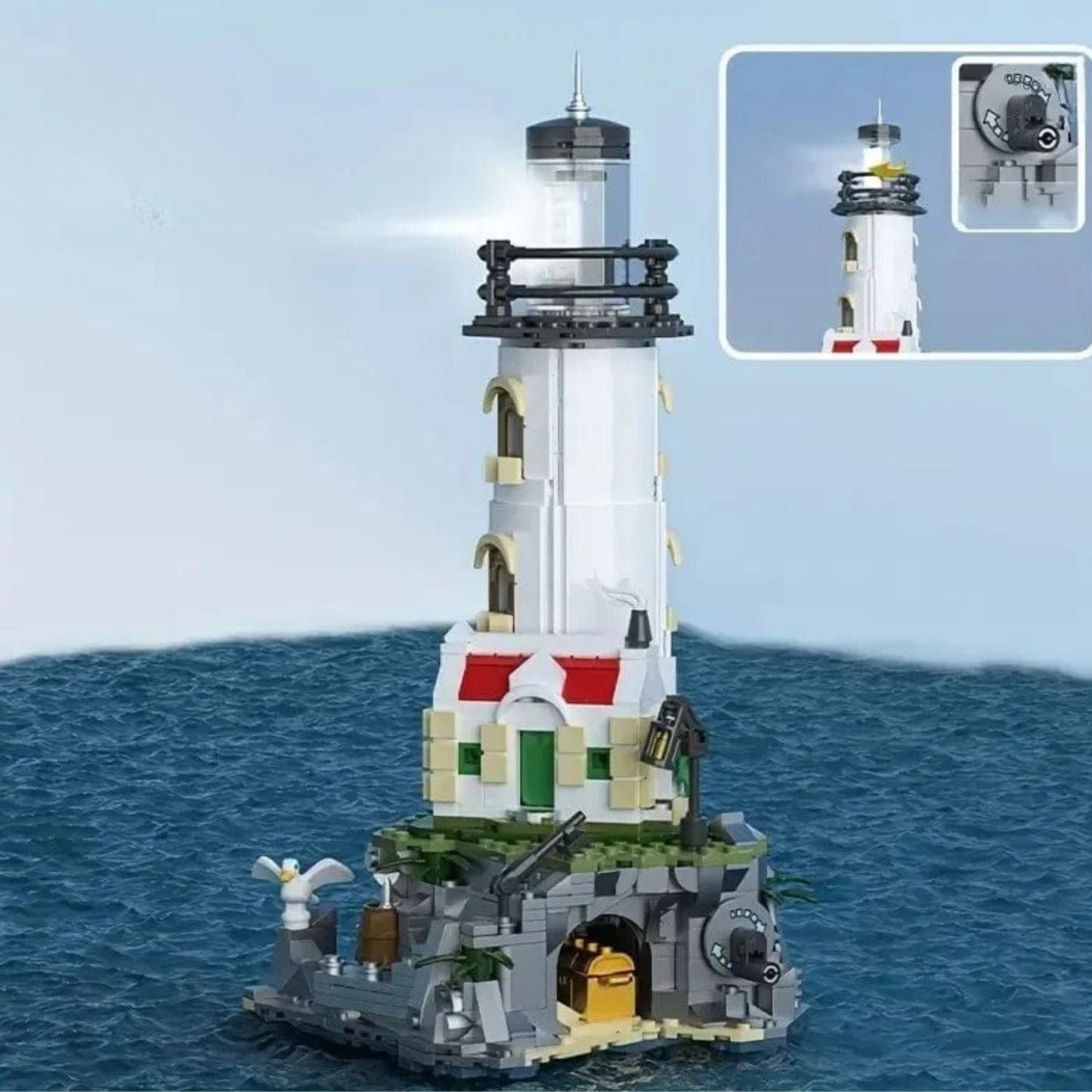 Puzzle 3D Phare Pièces d'Exceptions Monde Miniature | Le phare
