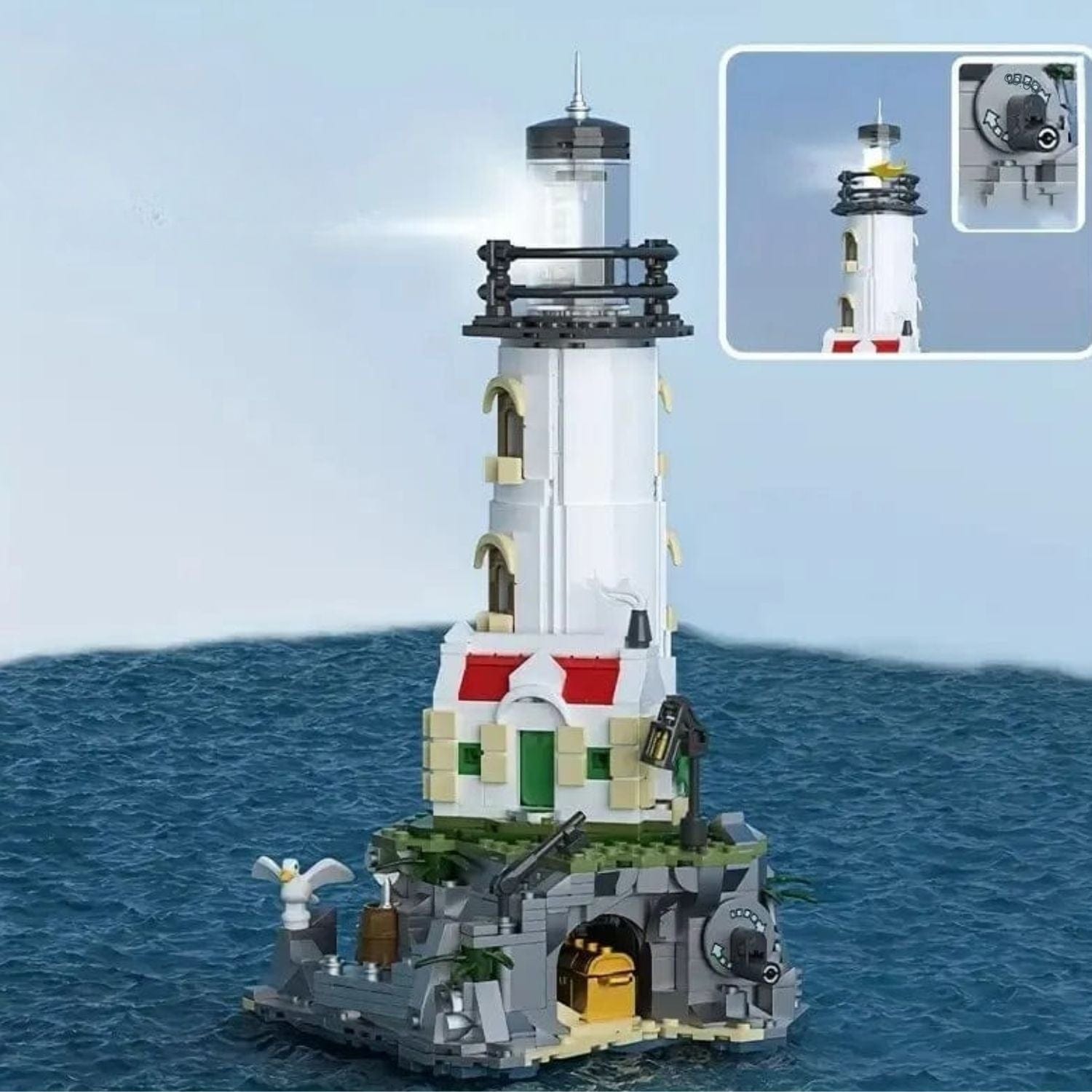 Puzzle 3D Phare Pièces d'Exceptions Monde Miniature | Le phare