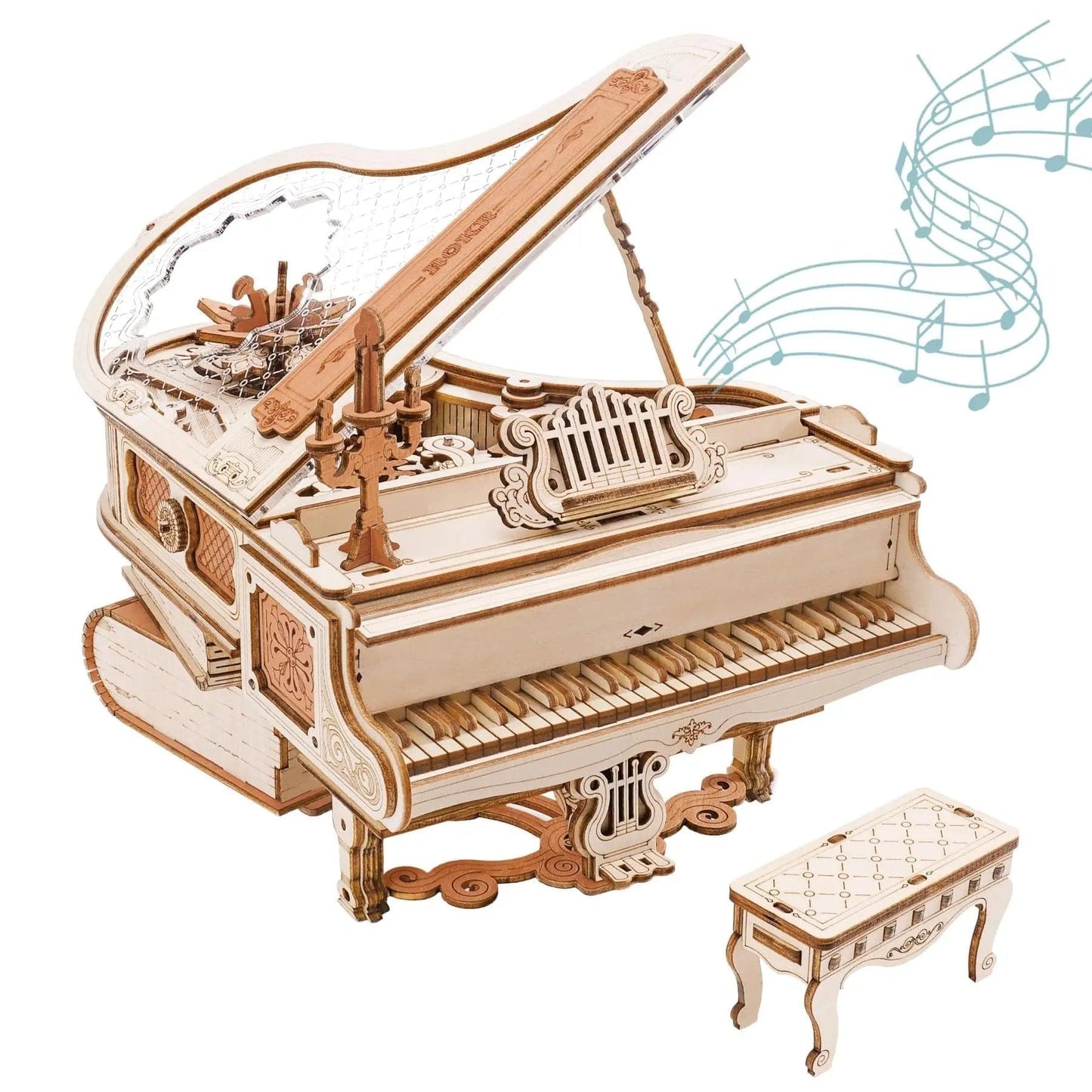 Puzzle 3D piano Pièces d'Exceptions Instrument | Piano Mécanique