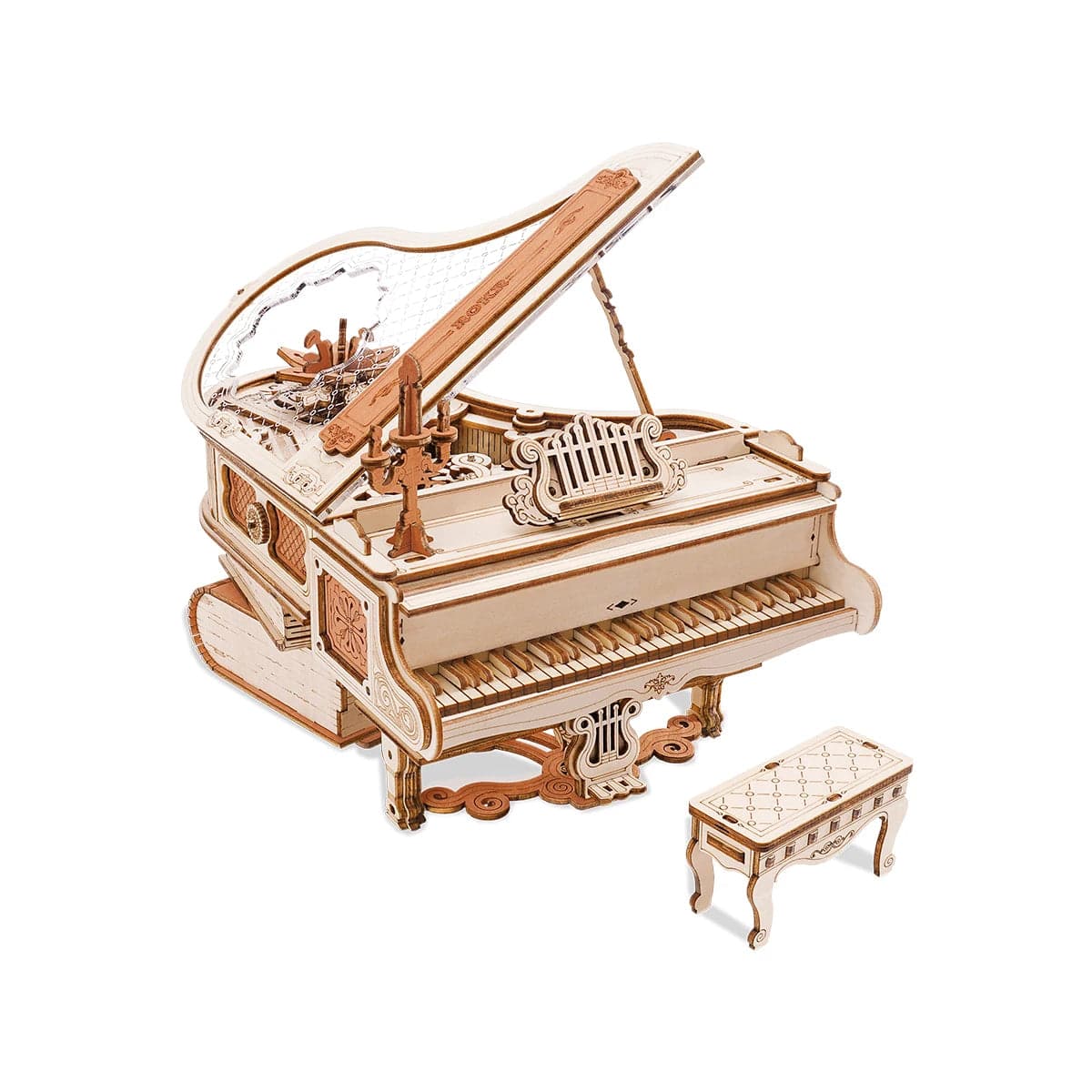 Puzzle 3D piano Pièces d'Exceptions Instrument | Piano Mécanique