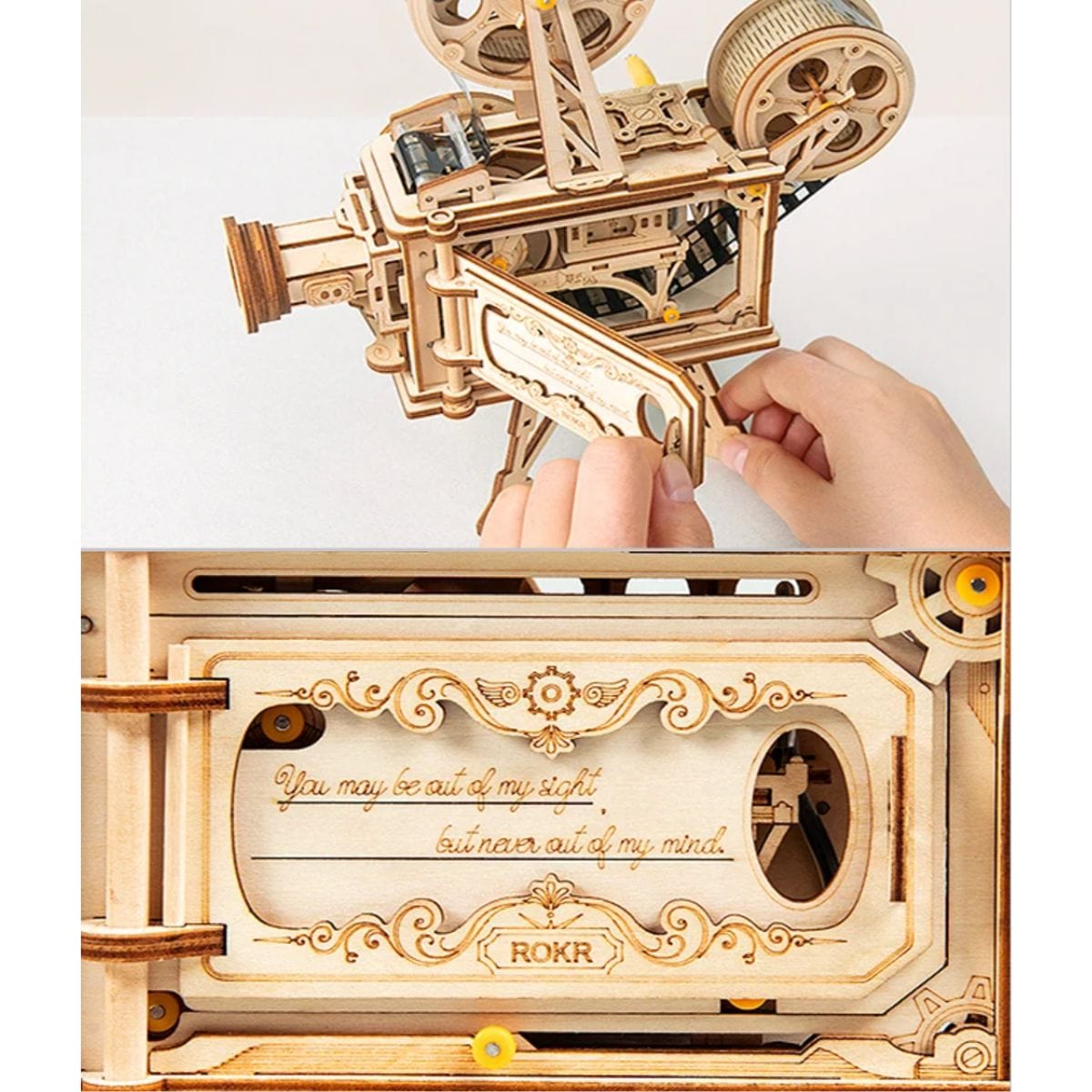 Puzzle 3D Projecteur Pièces d'Exceptions Mécanique | Le Projecteur