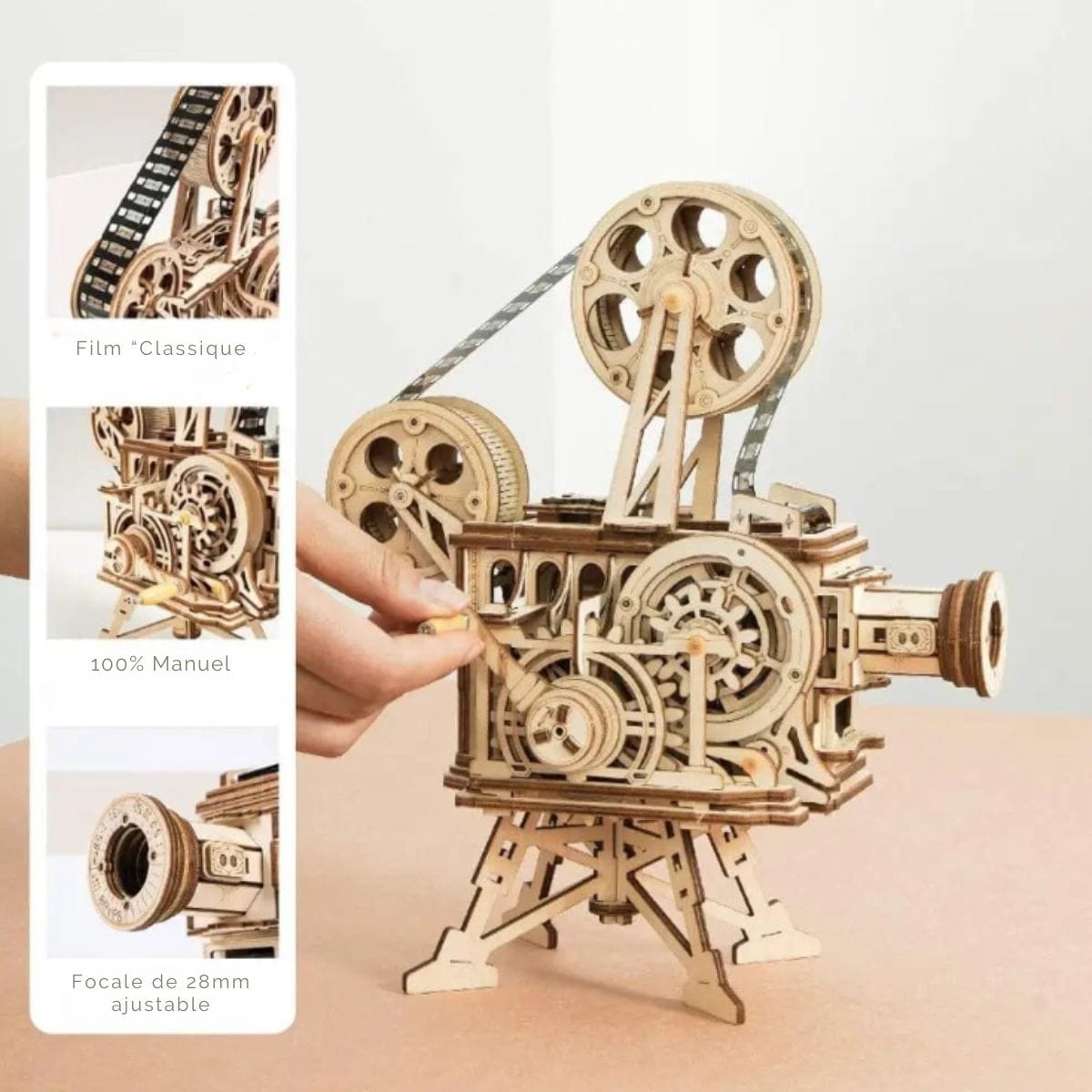 Puzzle 3D Projecteur Pièces d'Exceptions Mécanique | Le Projecteur
