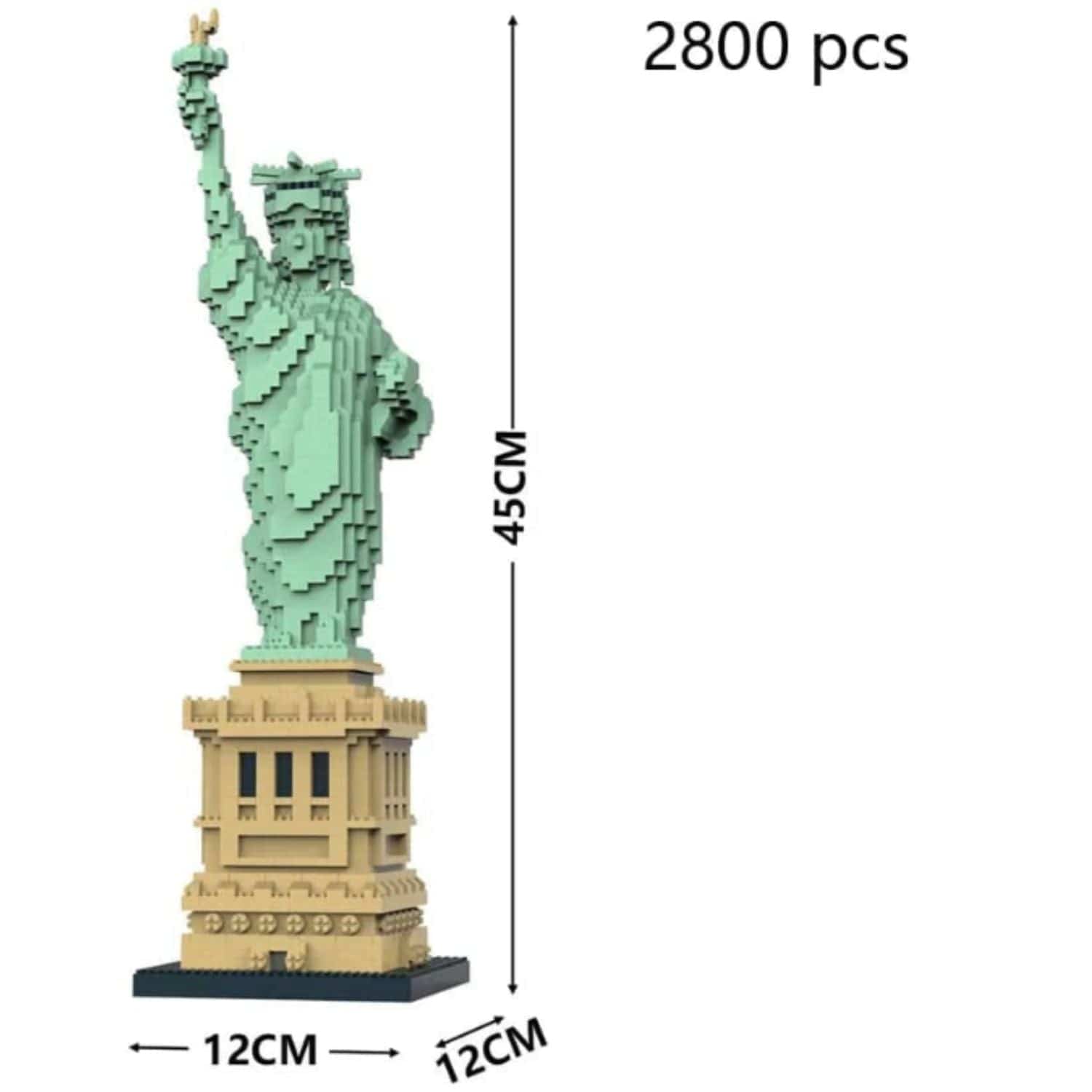 Puzzle 3D | Statue de la Liberté Pièces d'Exceptions Monument | La statue de la Liberté