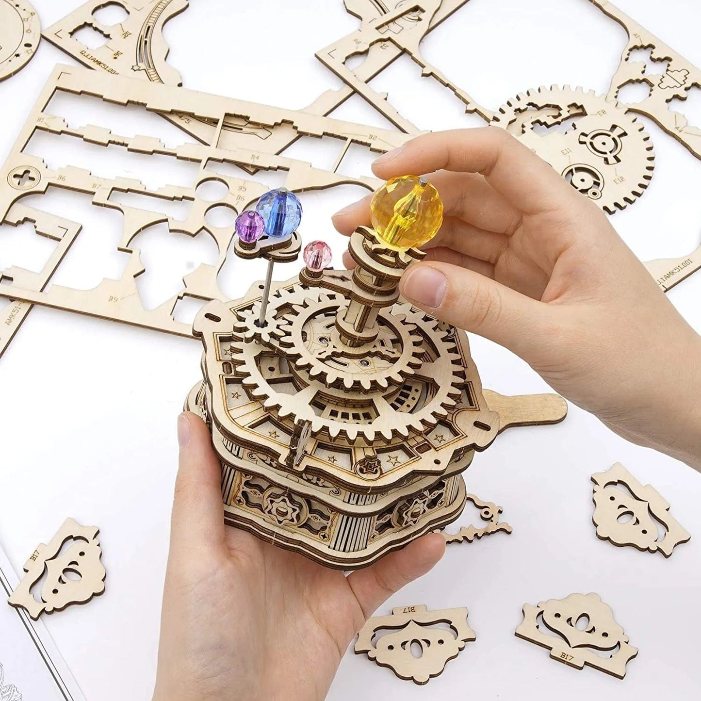 Puzzle 3D Système Solaire Pièces d'Exceptions Mécanique | Le Système Solaire