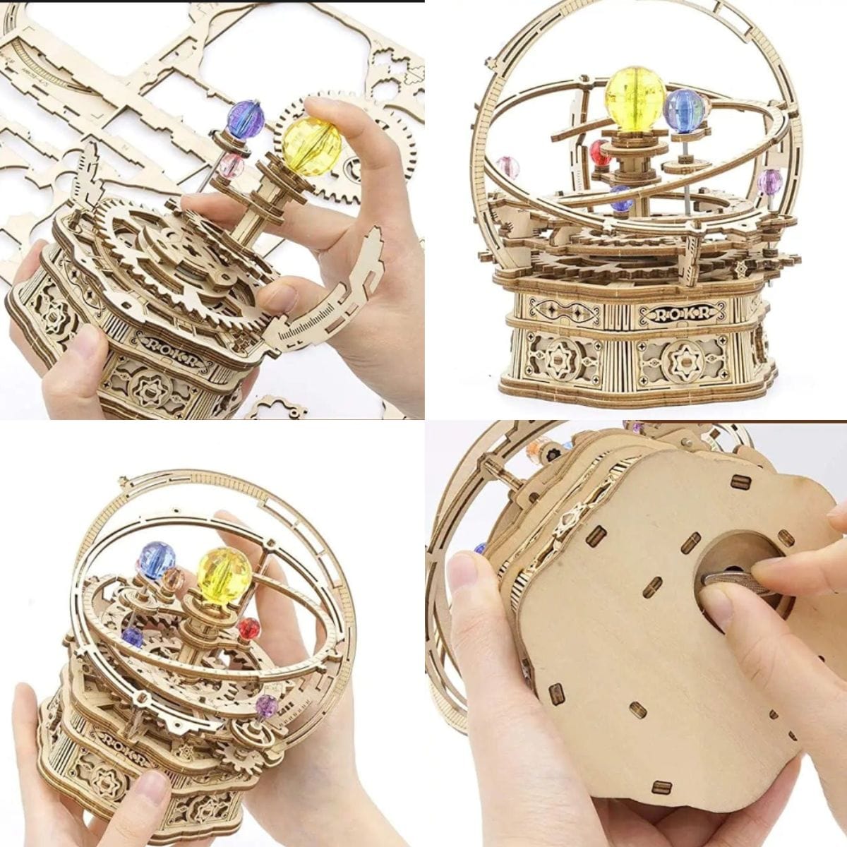 Puzzle 3D Système Solaire Pièces d'Exceptions Mécanique | Le Système Solaire