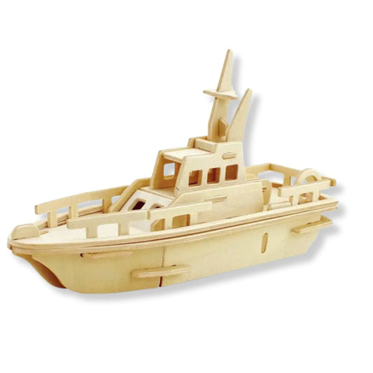 Puzzle Bateau de Pêche Puzzle 3d Bateau | Chalutier Simple