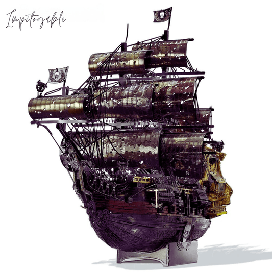 Puzzle Bateau Pirate Puzzle 3d Bateau | L'Impitoyable