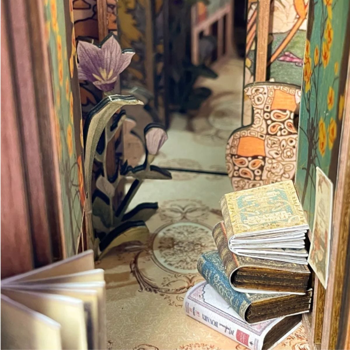 Puzzle Culture | "Terre Inconnue" Puzzle 3d Book Nook | Terre Inconnue