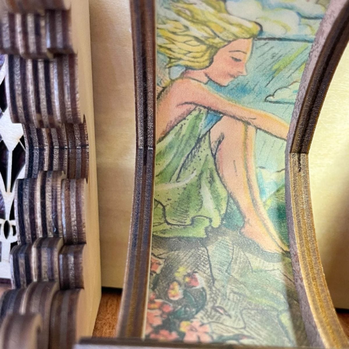 Puzzle Culture | "Terre Inconnue" Puzzle 3d Book Nook | Terre Inconnue