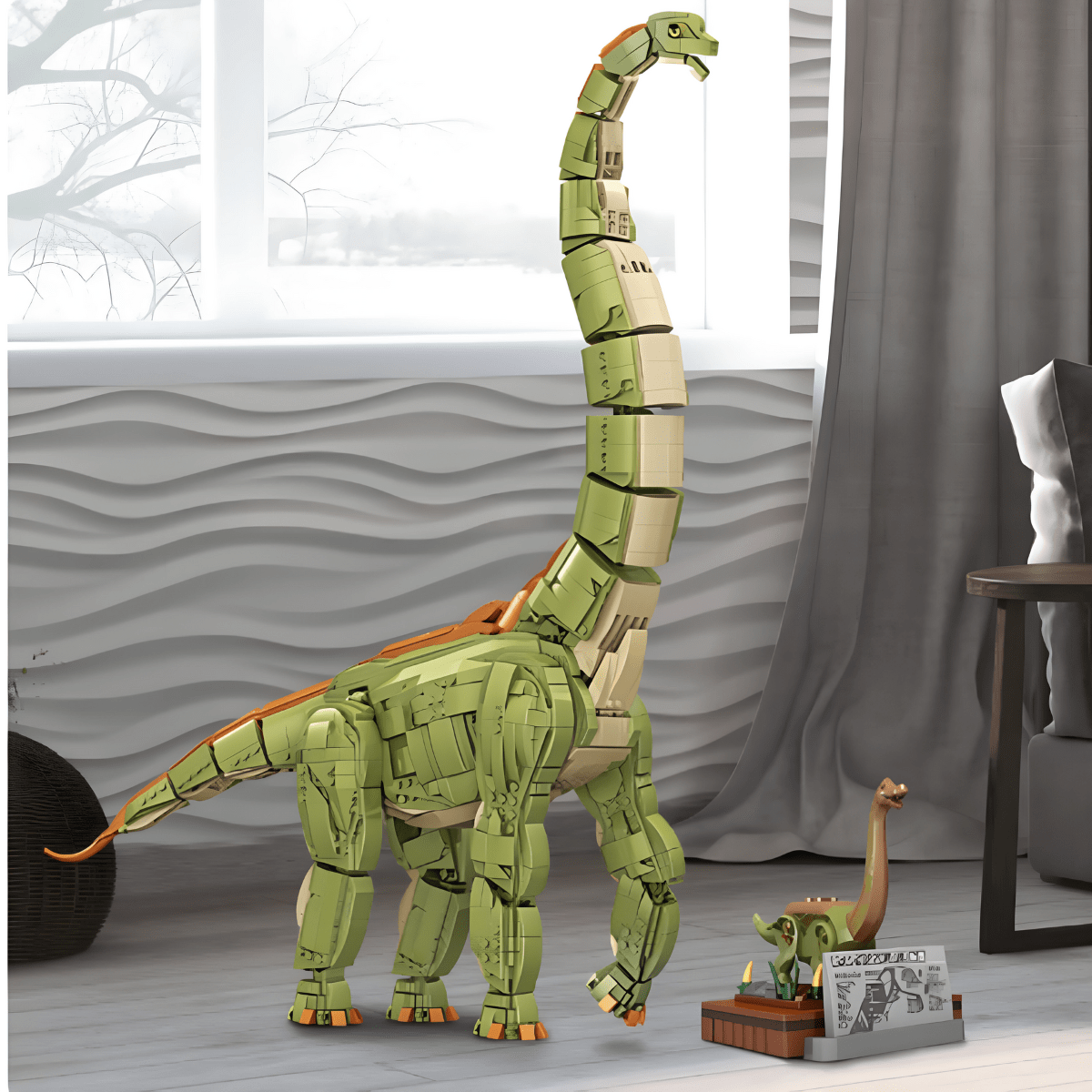 Puzzle Dinosaure 3D Pièces d'Exceptions Dinosaure | Brachiosaurus