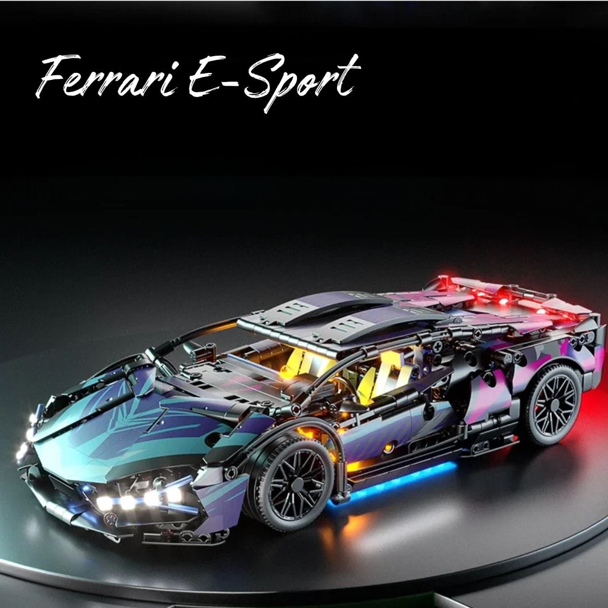 Puzzle Ferrari  Puzzle 3d Voiture Electrique  | Ferrari E-Sport