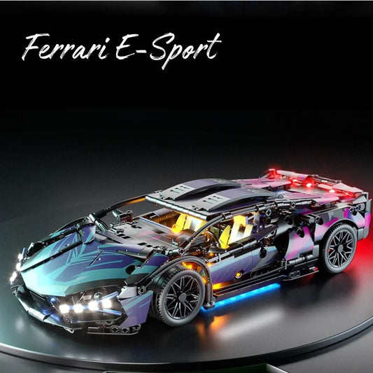 Puzzle Ferrari  Puzzle 3d Voiture Electrique  | Ferrari E-Sport