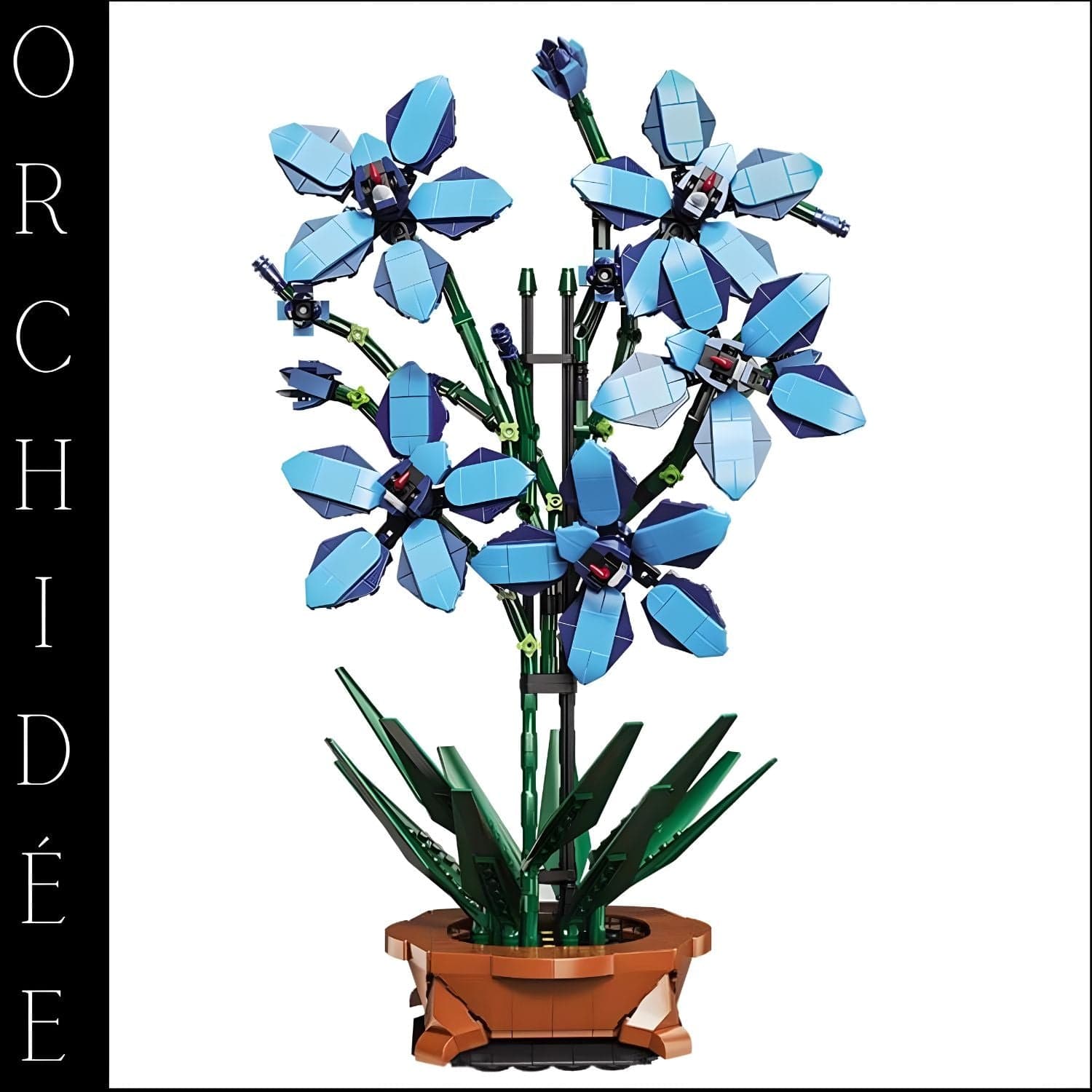 Puzzle fleurs Pièces d'Exceptions Nature | Pot d'Orchidées marine