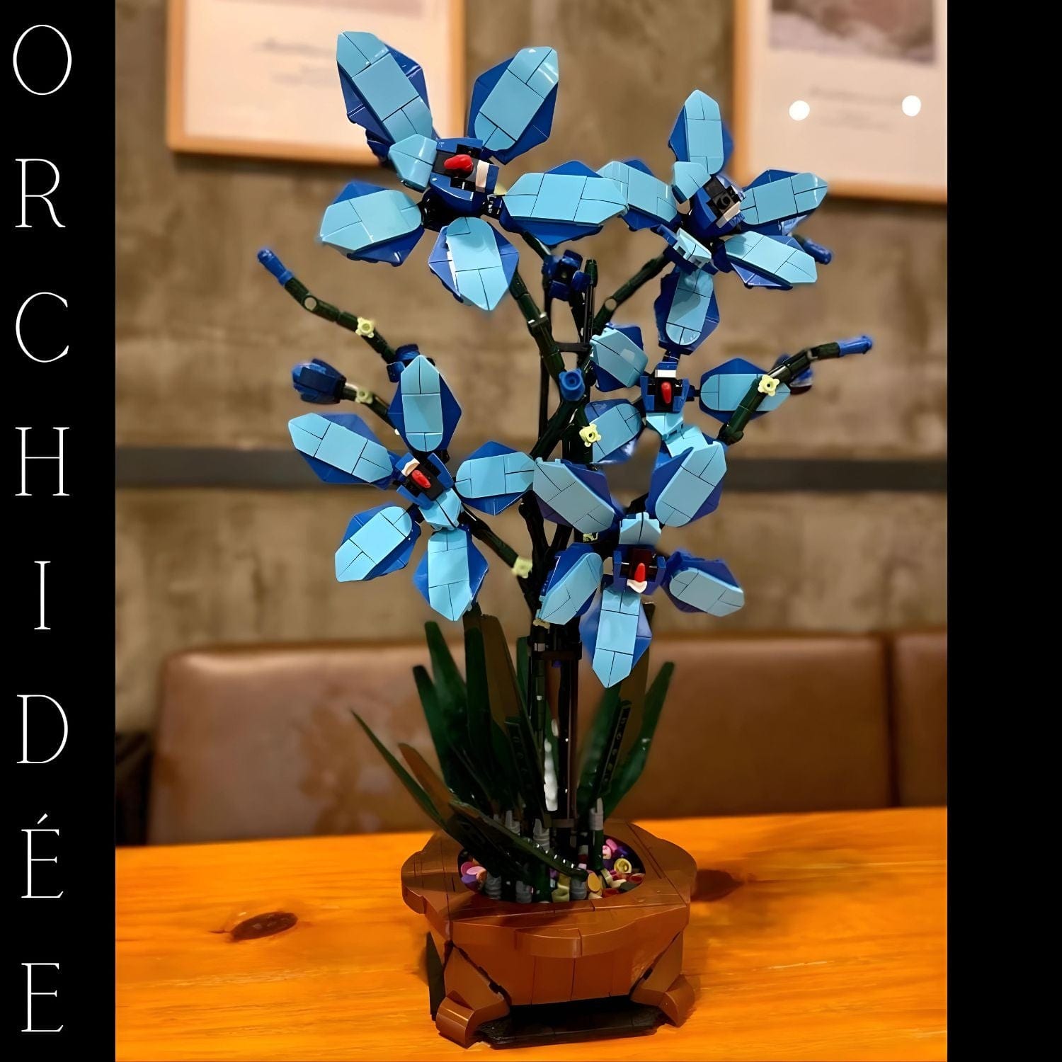 Puzzle fleurs Pièces d'Exceptions Nature | Pot d'Orchidées marine