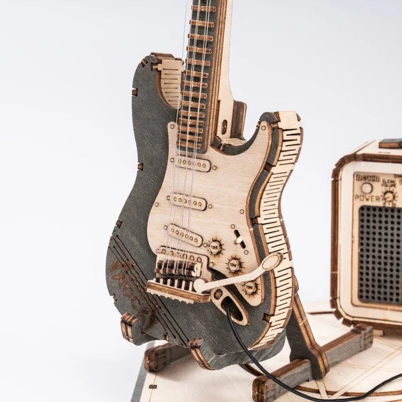 Puzzle Guitare | Guitare Electrique Classique Pièces d'Exceptions Instrument | Guitare Electrique Classique