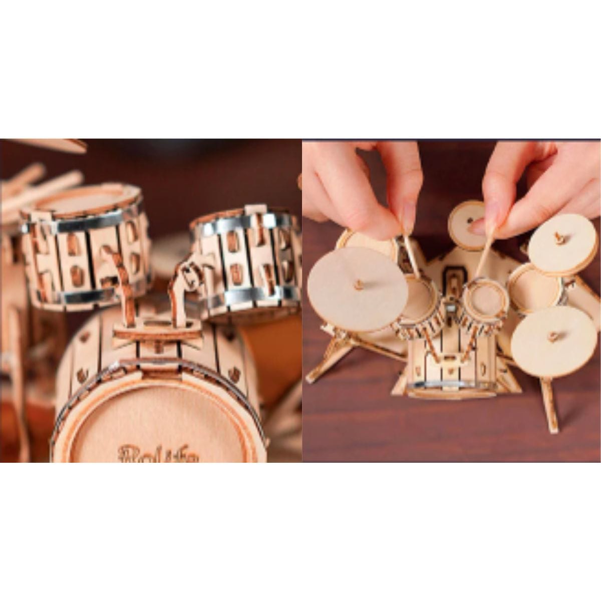 Puzzle Instrument de musique | Batterie Puzzle 3d Instrument | Batterie