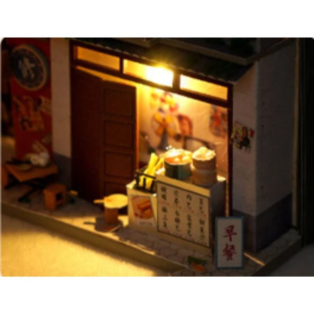 Puzzle Japonais Bois | Quartier Japonais Puzzle 3d Book Nook | Quartier Japonais