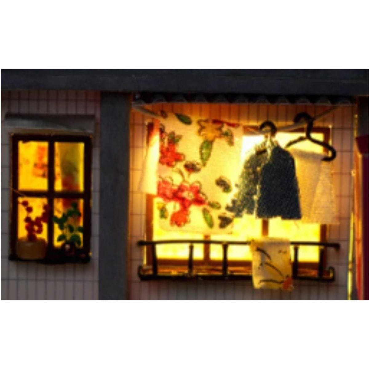Puzzle Japonais Bois | Quartier Japonais Puzzle 3d Book Nook | Quartier Japonais