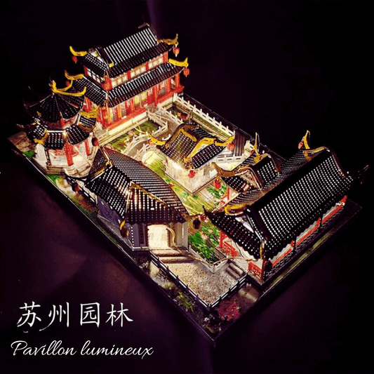 puzzle Jardin Japonais | Le Pavillon Lumineux II Puzzle 3d Culture Asiatique | Le Pavillon Lumineux II