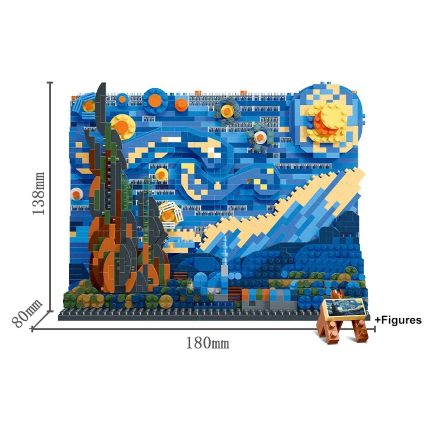 Puzzle La nuit étoilée, Van Gogh Pièces d'Exceptions Décoration | La nuit étoilée, Van Gogh